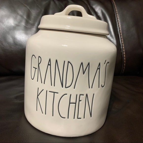 New Rae Dunn by Magenta Grandma's Kitchen Canister